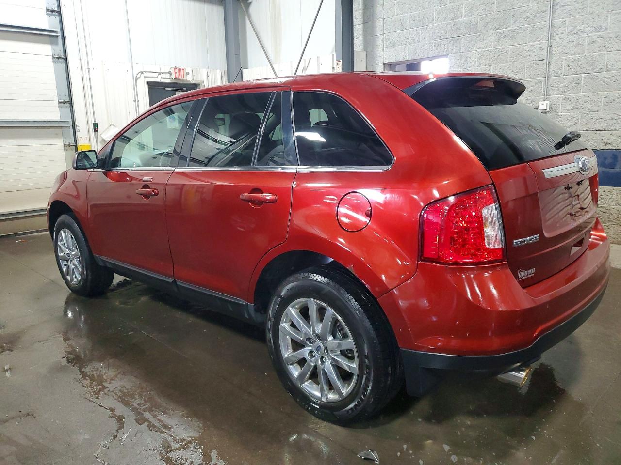 2014 Ford Edge Limited Red vin: 2FMDK4KC3EBA42304