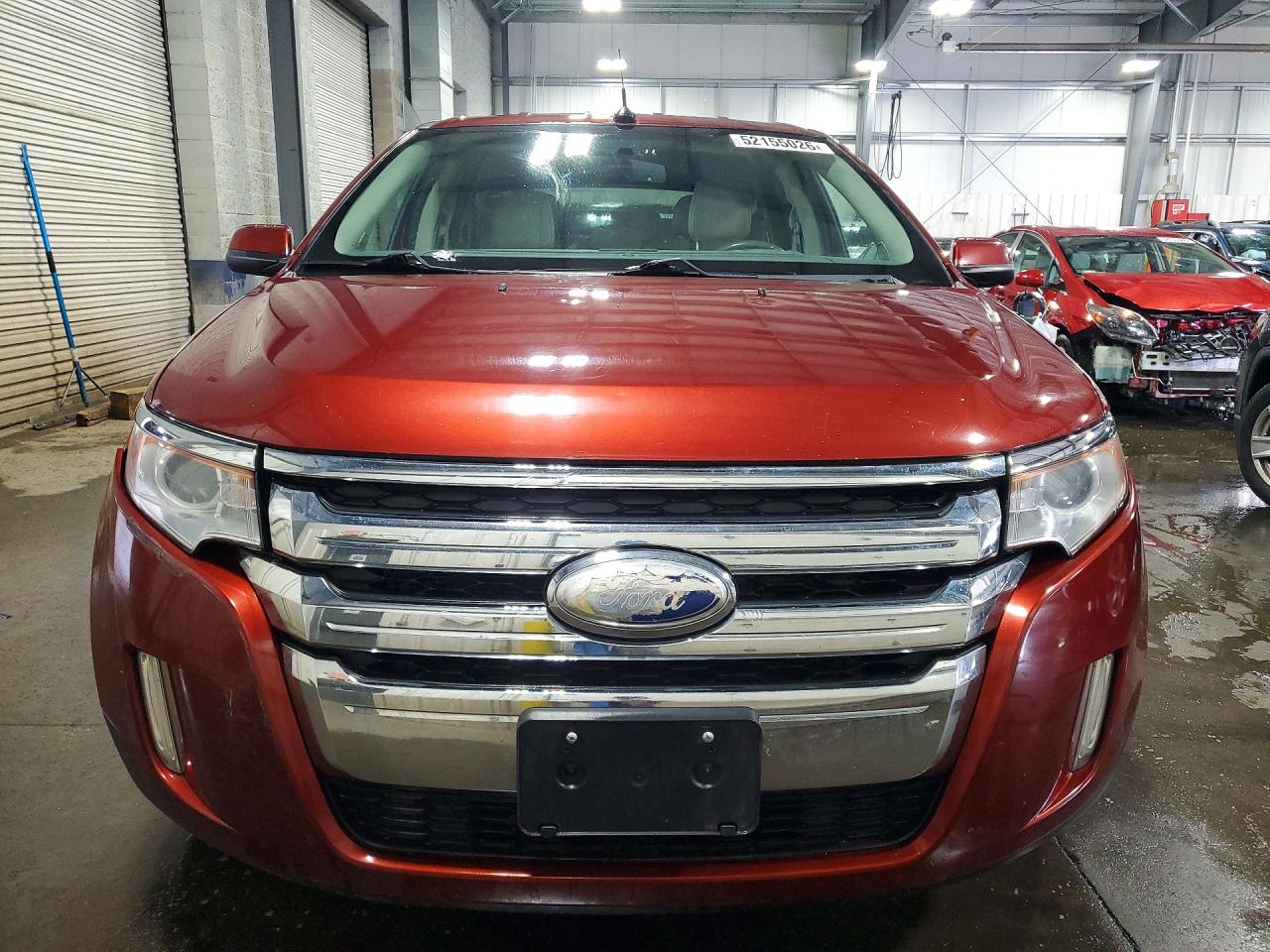 2014 Ford Edge Limited Red vin: 2FMDK4KC3EBA42304
