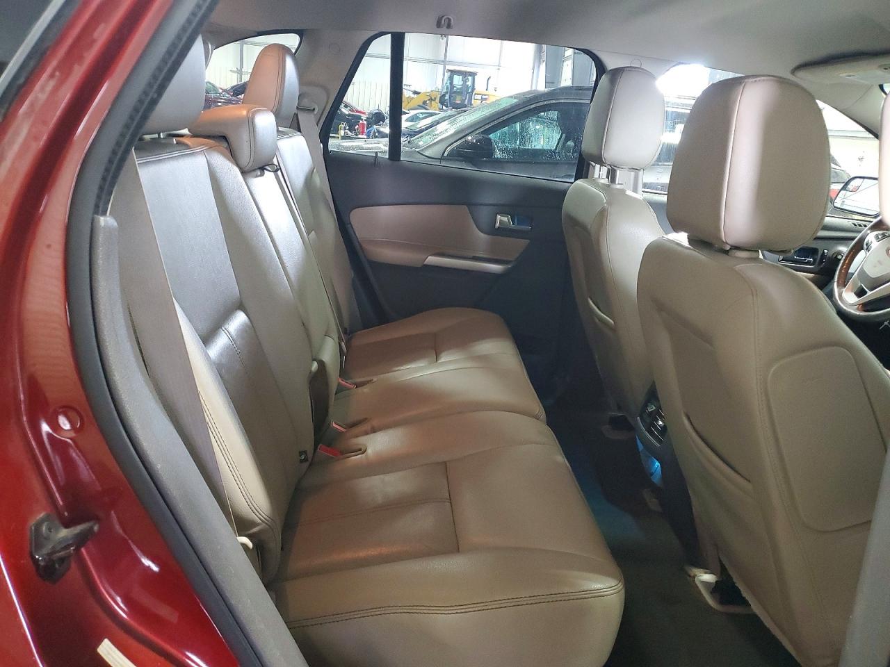 2014 Ford Edge Limited Red vin: 2FMDK4KC3EBA42304