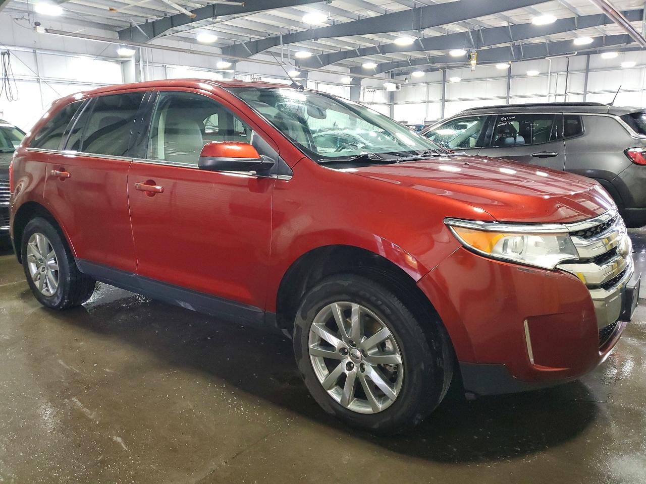 2014 Ford Edge Limited Red vin: 2FMDK4KC3EBA42304