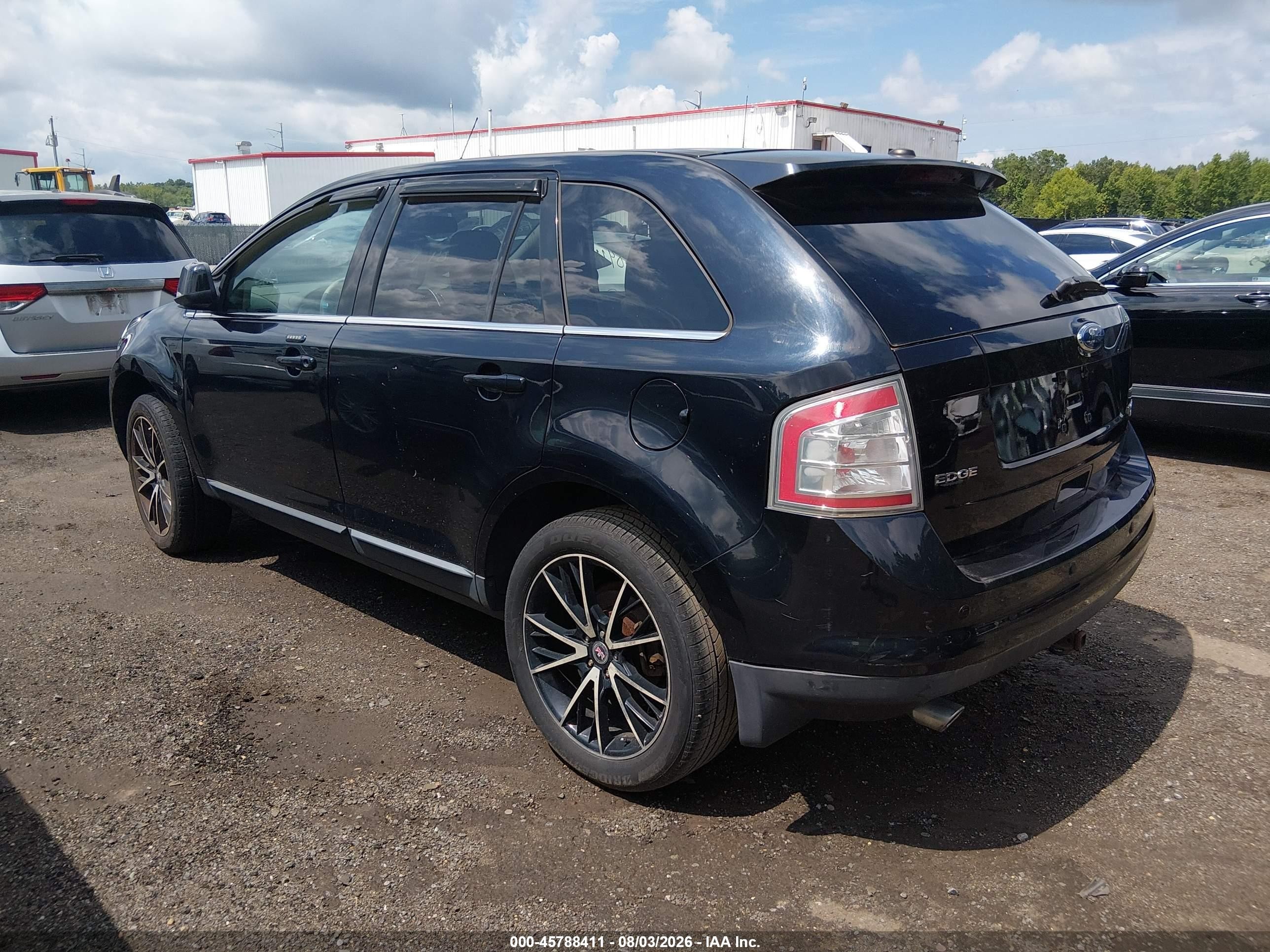 2010 Ford Edge Limited Blue vin: 2FMDK4KC4ABA07734
