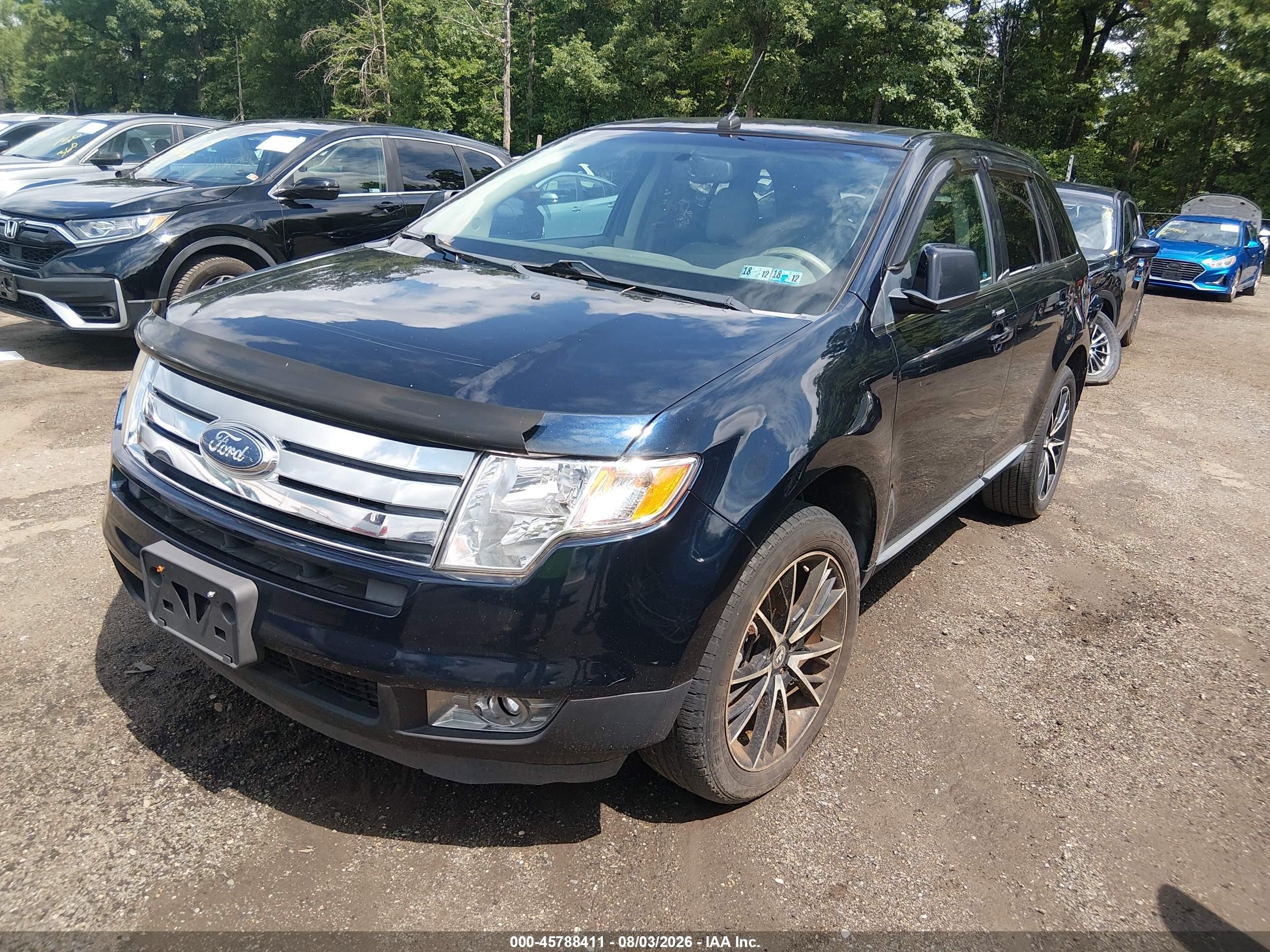 2010 Ford Edge Limited Blue vin: 2FMDK4KC4ABA07734