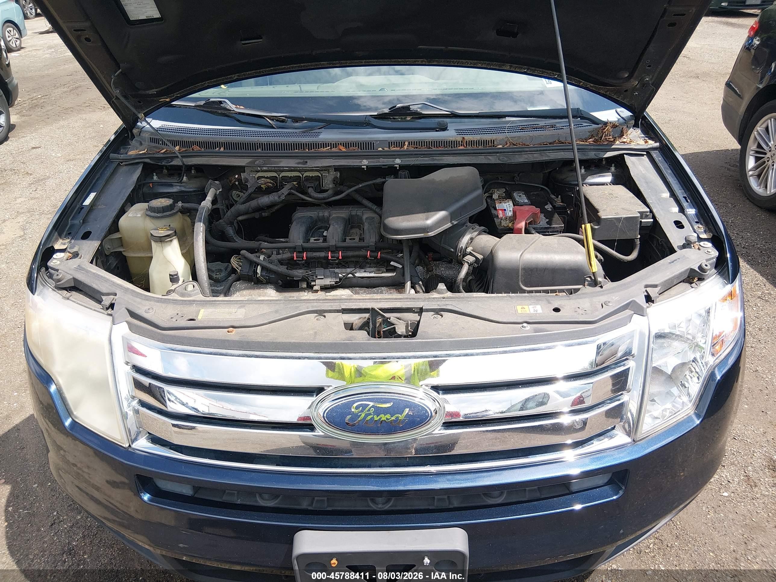 2010 Ford Edge Limited Blue vin: 2FMDK4KC4ABA07734