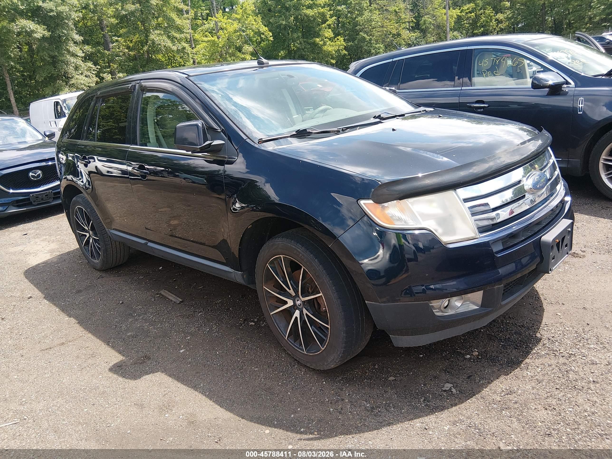 2010 Ford Edge Limited Blue vin: 2FMDK4KC4ABA07734