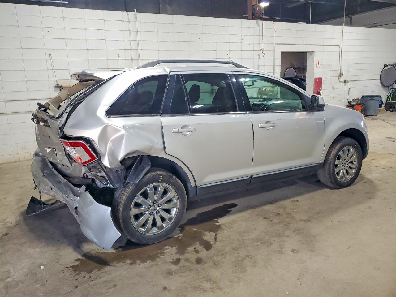 2010 Ford Edge Limited Silver vin: 2FMDK4KC4ABA47926