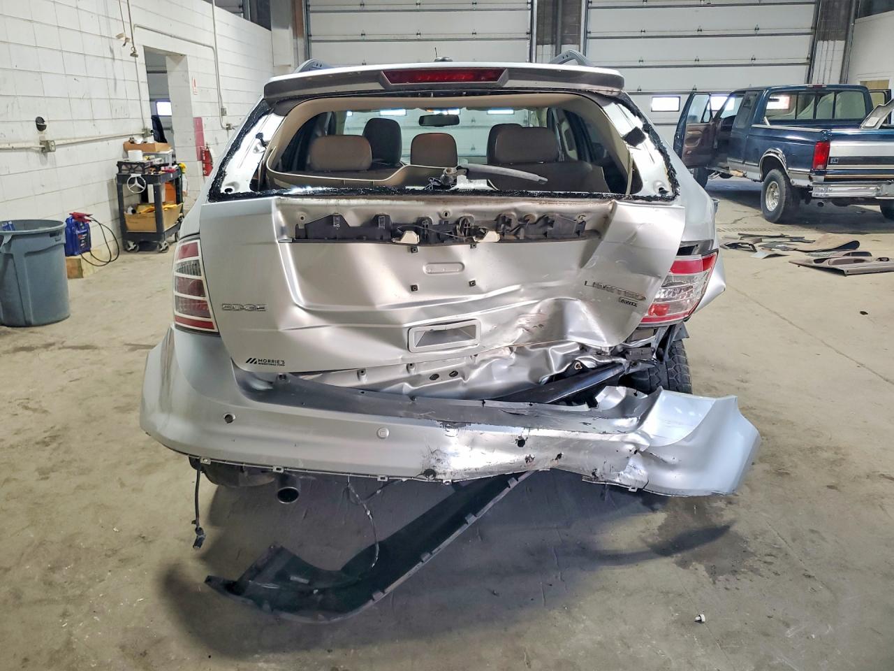 2010 Ford Edge Limited Silver vin: 2FMDK4KC4ABA47926