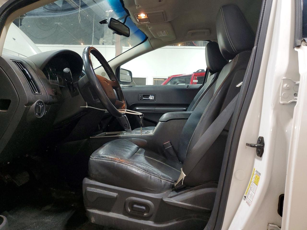 2010 Ford Edge Limited White vin: 2FMDK4KC4ABA61566