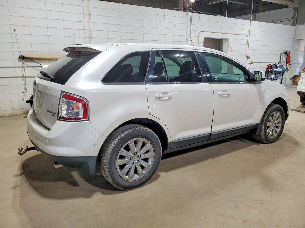 2010 Ford Edge Limited White vin: 2FMDK4KC4ABA61566