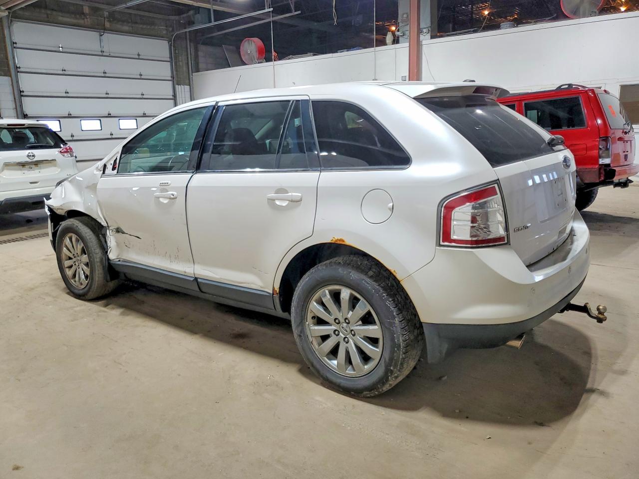 2010 Ford Edge Limited White vin: 2FMDK4KC4ABA61566