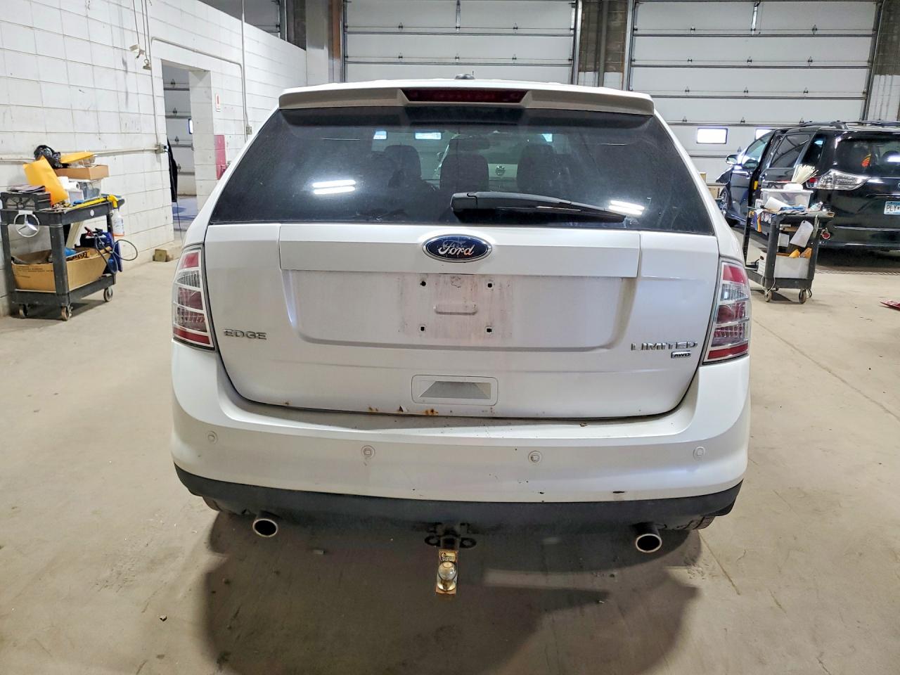 2010 Ford Edge Limited White vin: 2FMDK4KC4ABA61566