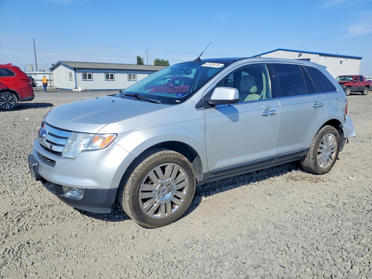 2010 Ford Edge Limited Серебряный vin: 2FMDK4KC4ABB53843