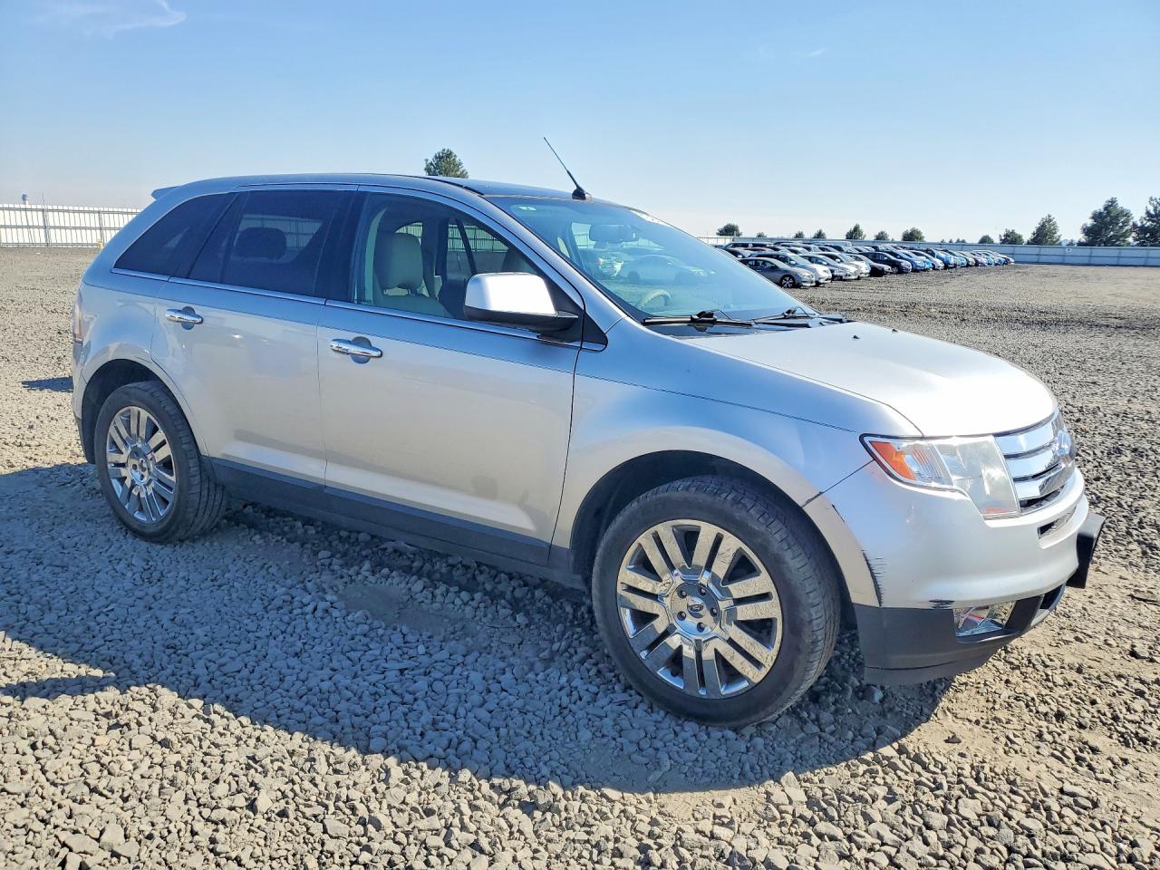 2010 Ford Edge Limited Silver vin: 2FMDK4KC4ABB53843