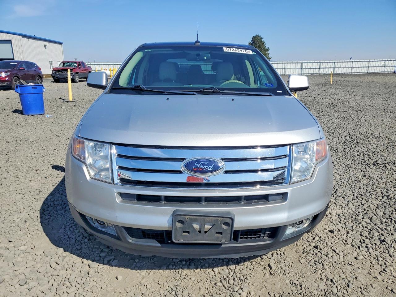 2010 Ford Edge Limited Silver vin: 2FMDK4KC4ABB53843