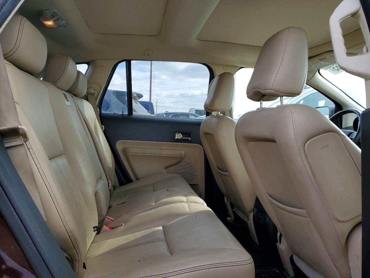 2010 Ford Edge Limited Burgundy vin: 2FMDK4KC4ABB57374