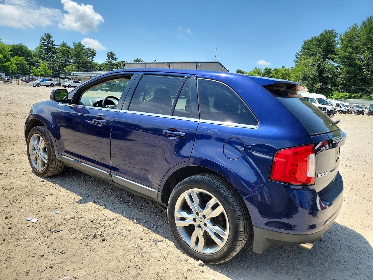 2011 Ford Edge Limited Blue vin: 2FMDK4KC4BBA66249
