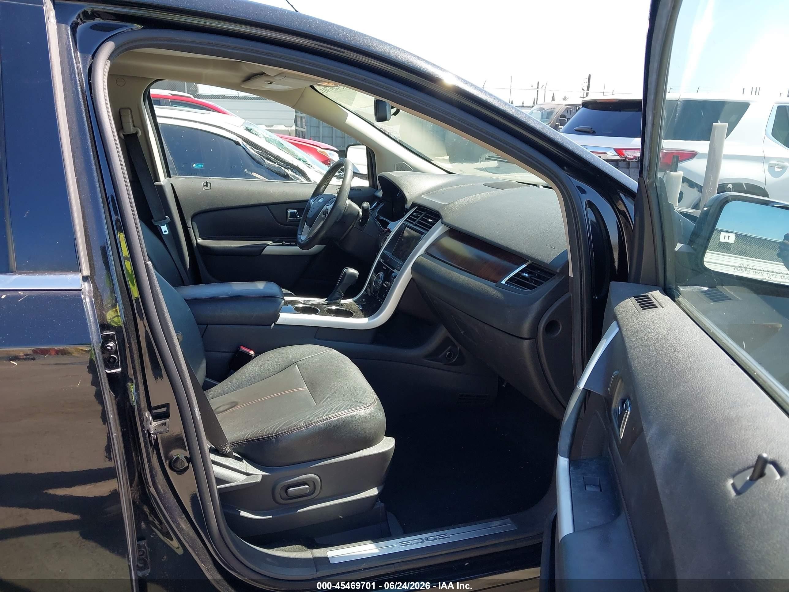 2011 Ford Edge Limited Черный vin: 2FMDK4KC4BBA86517