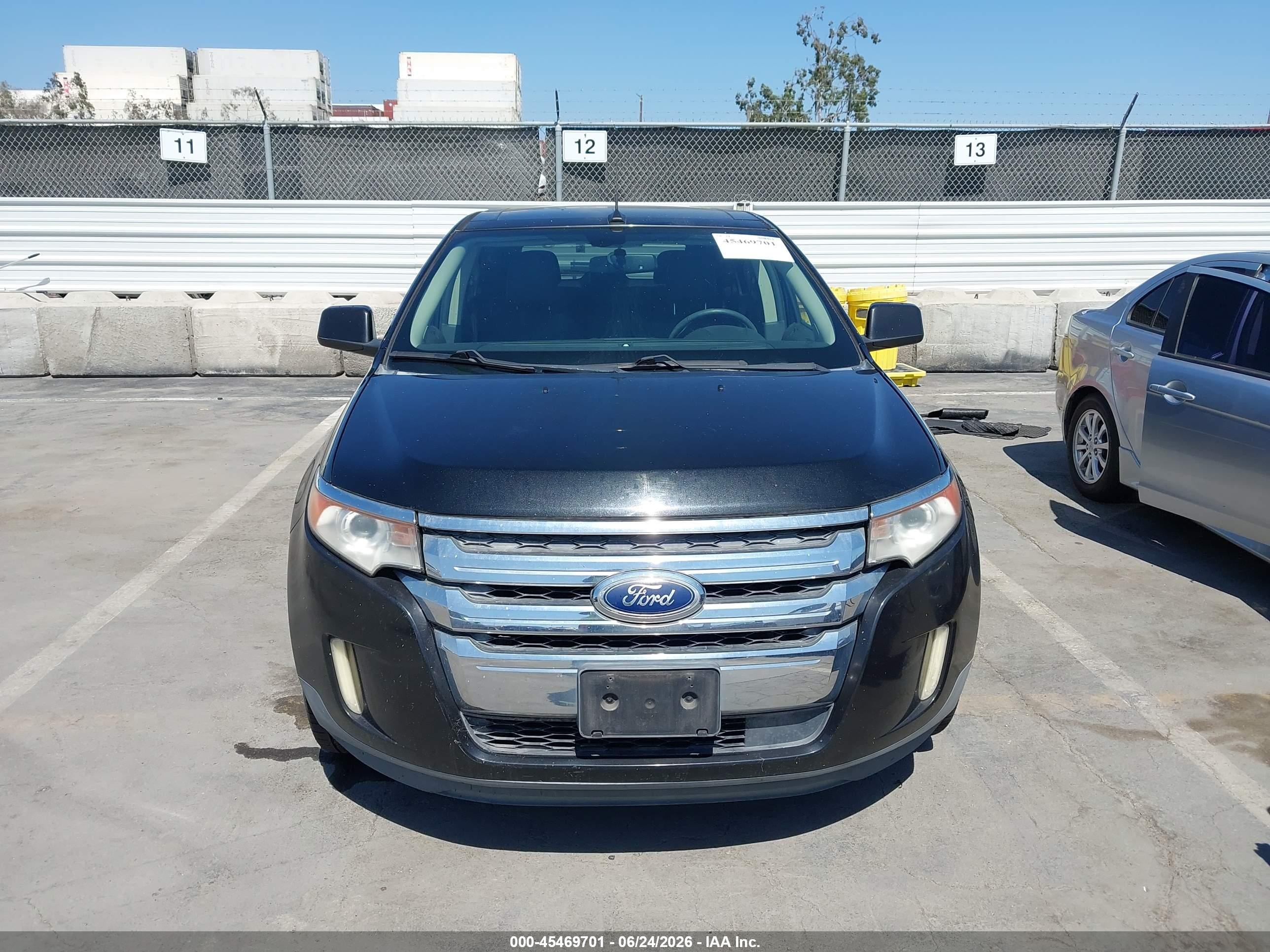 2011 Ford Edge Limited Черный vin: 2FMDK4KC4BBA86517