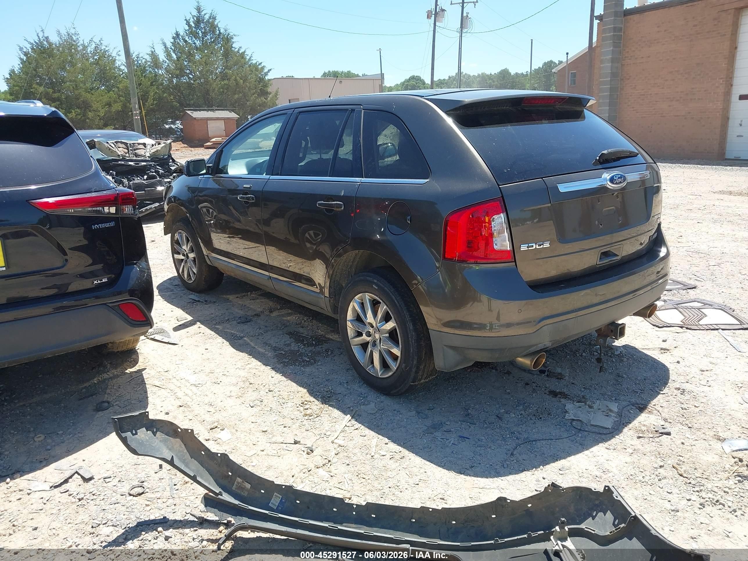 2011 Ford Edge Limited Brown vin: 2FMDK4KC4BBB29432