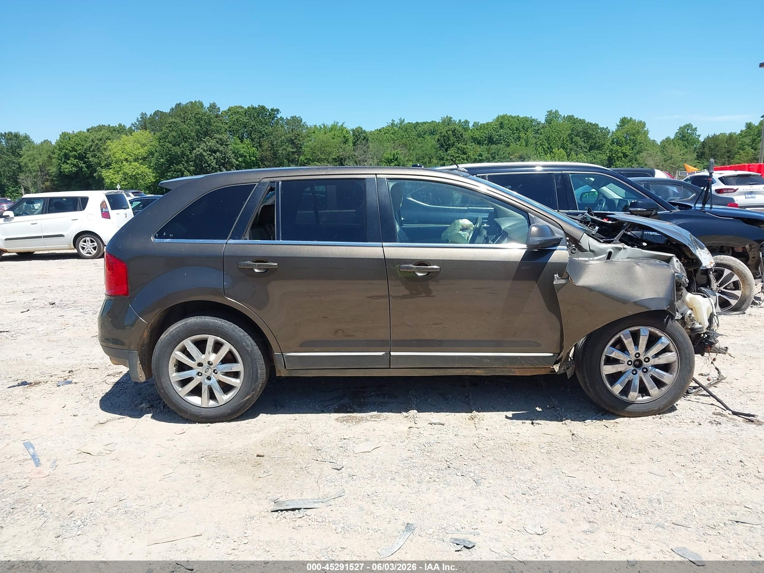 2011 Ford Edge Limited Brown vin: 2FMDK4KC4BBB29432