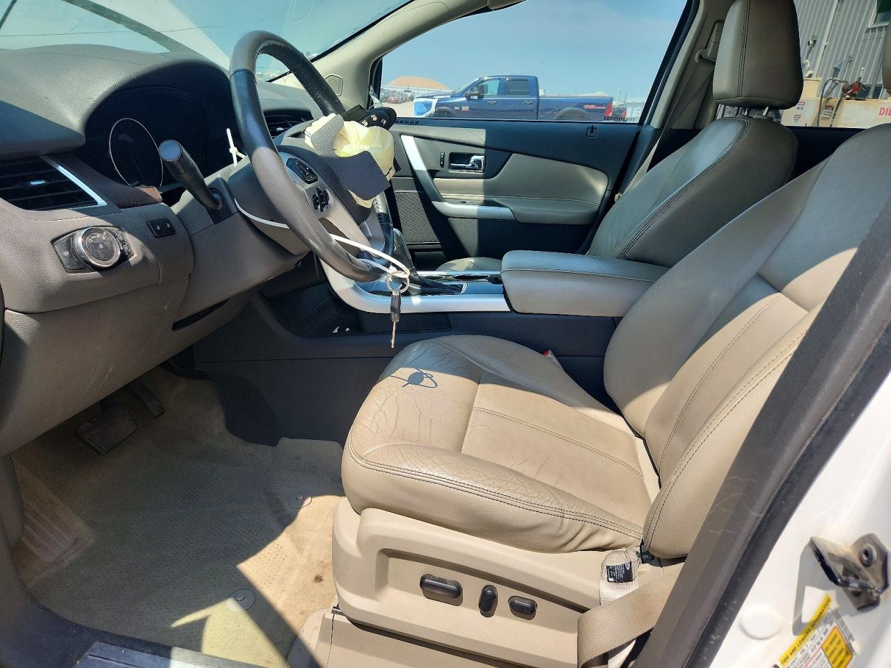 2011 Ford Edge Limited White vin: 2FMDK4KC4BBB41497