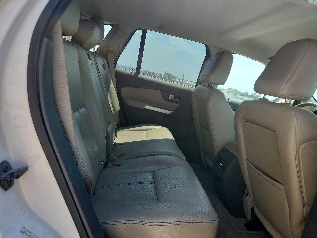 2011 Ford Edge Limited White vin: 2FMDK4KC4BBB41497
