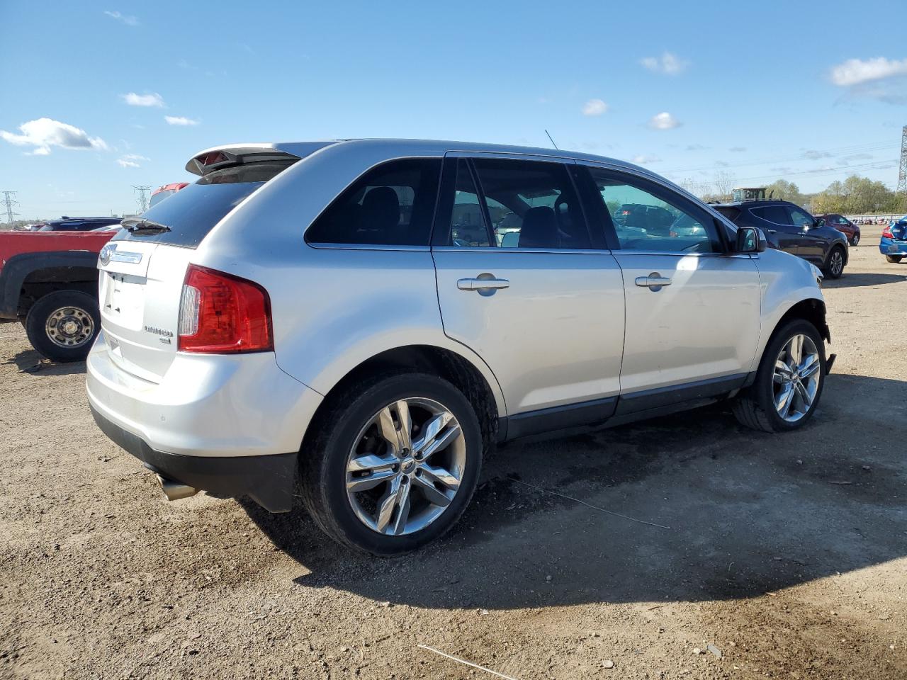 2011 Ford Edge Limited Silver vin: 2FMDK4KC4BBB43363