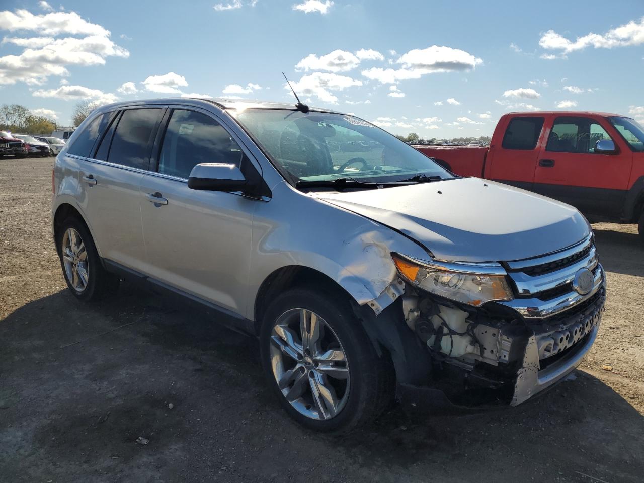 2011 Ford Edge Limited Silver vin: 2FMDK4KC4BBB43363