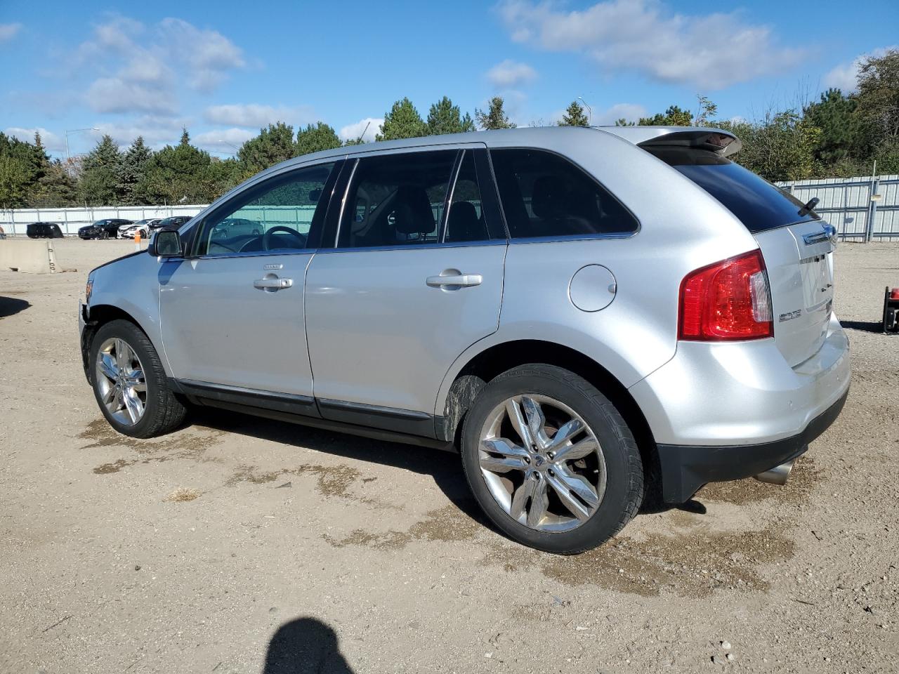 2011 Ford Edge Limited Silver vin: 2FMDK4KC4BBB43363