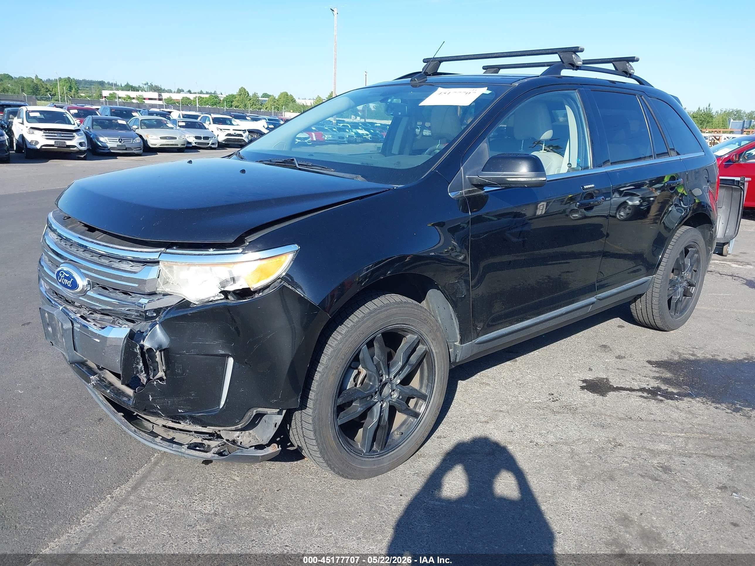 2012 Ford Edge Limited Black vin: 2FMDK4KC4CBA11138