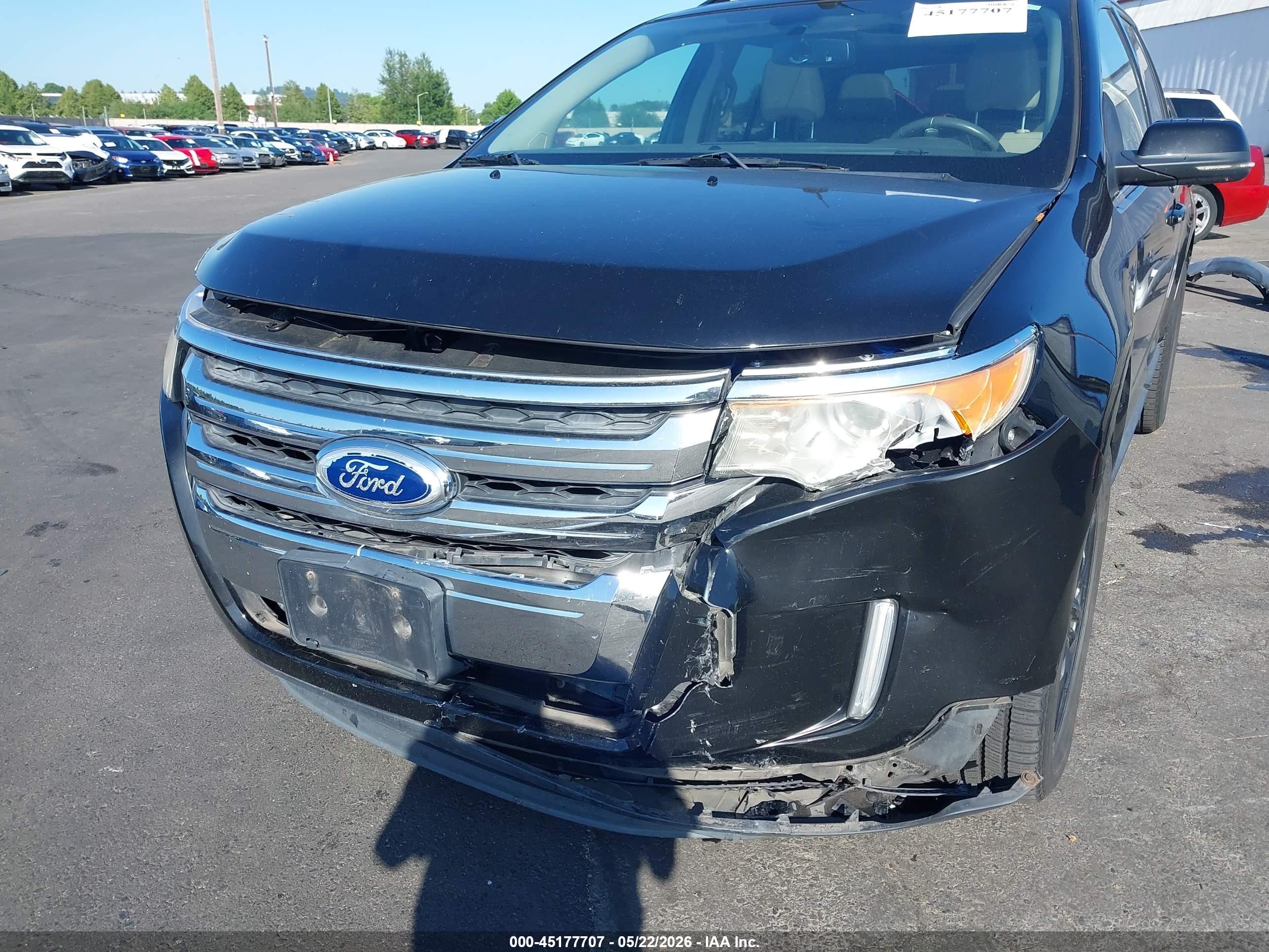2012 Ford Edge Limited Black vin: 2FMDK4KC4CBA11138