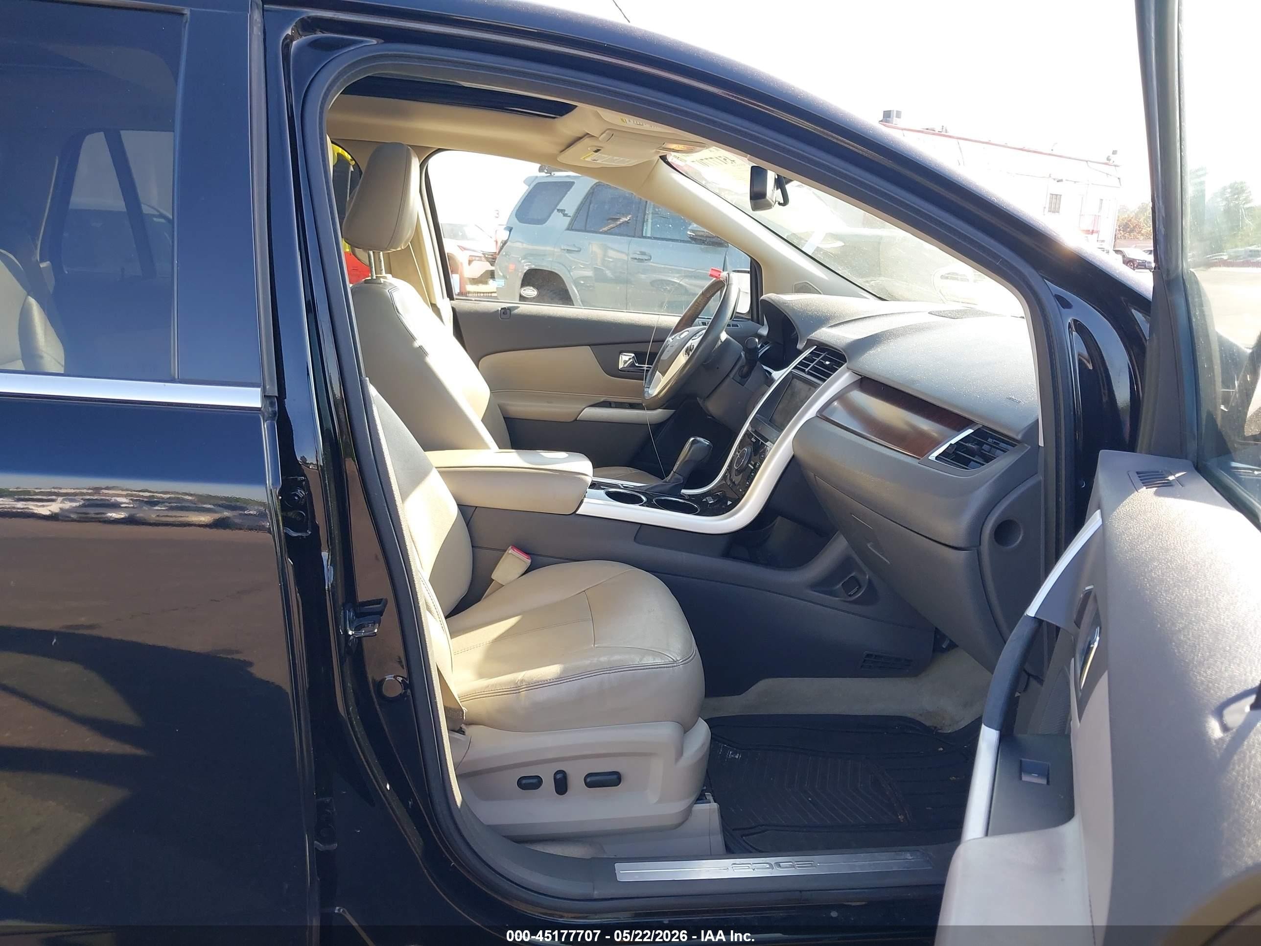 2012 Ford Edge Limited Black vin: 2FMDK4KC4CBA11138