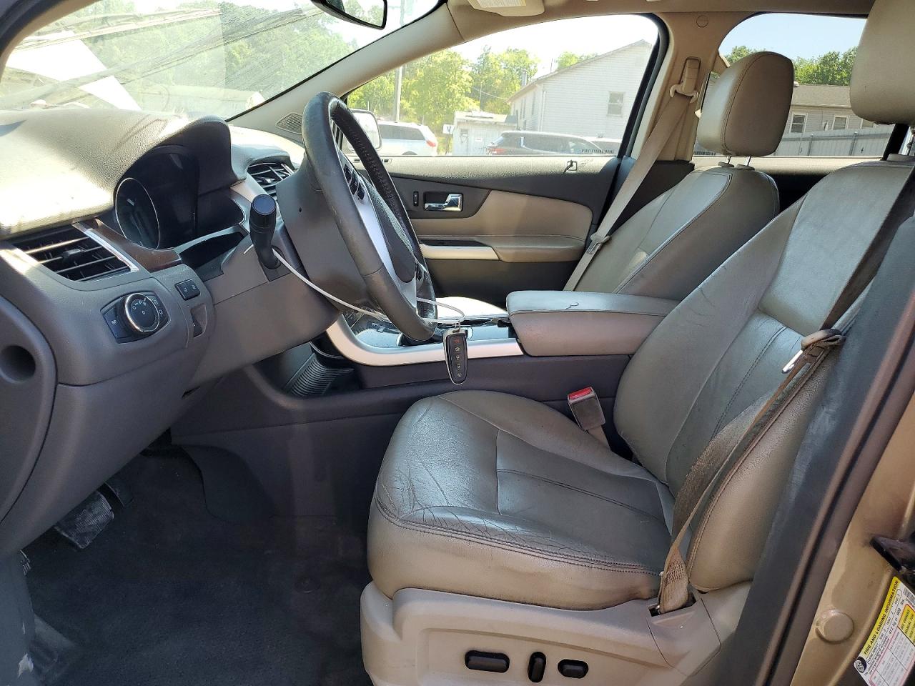 2012 Ford Edge Limited Tan vin: 2FMDK4KC4CBA79780