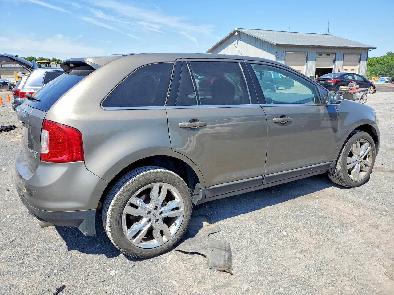 2012 Ford Edge Limited Tan vin: 2FMDK4KC4CBA79780