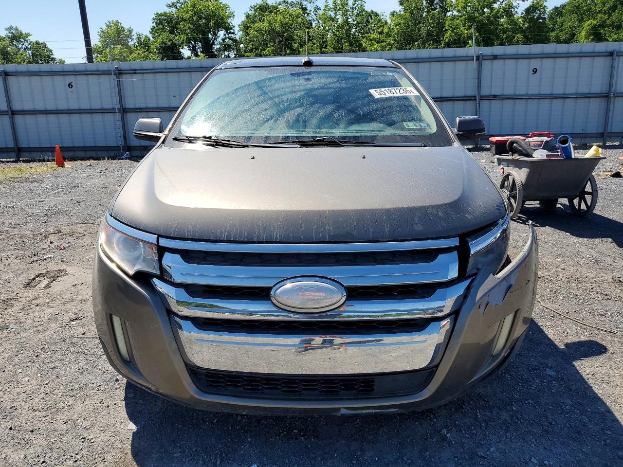 2012 Ford Edge Limited Tan vin: 2FMDK4KC4CBA79780