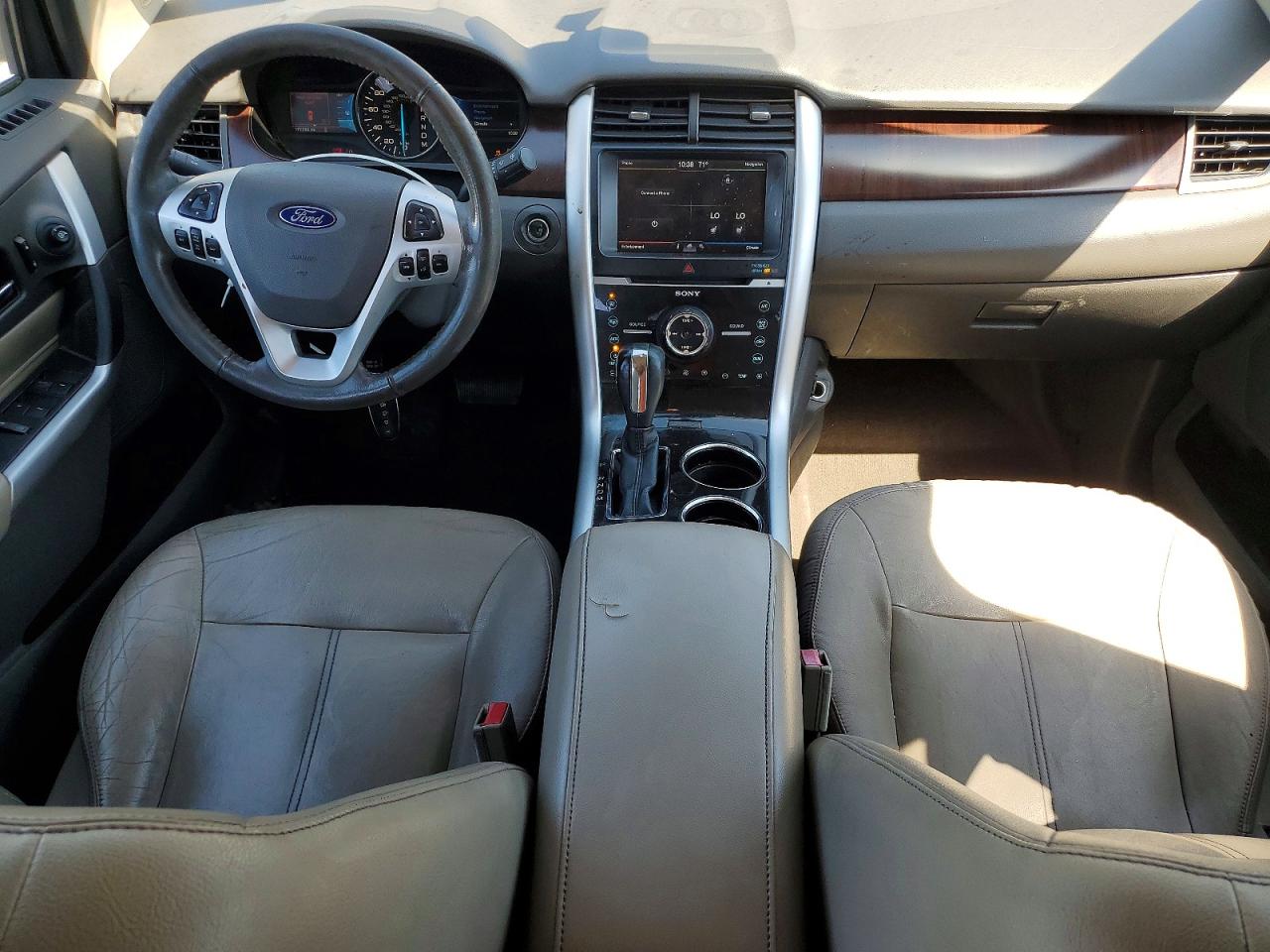 2012 Ford Edge Limited Tan vin: 2FMDK4KC4CBA79780