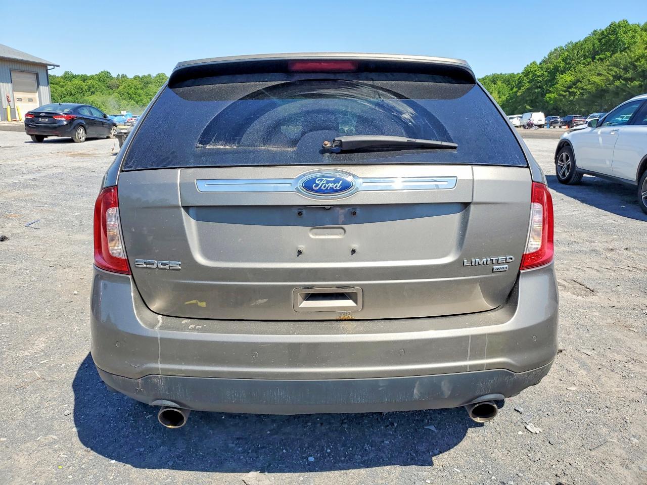 2012 Ford Edge Limited Tan vin: 2FMDK4KC4CBA79780