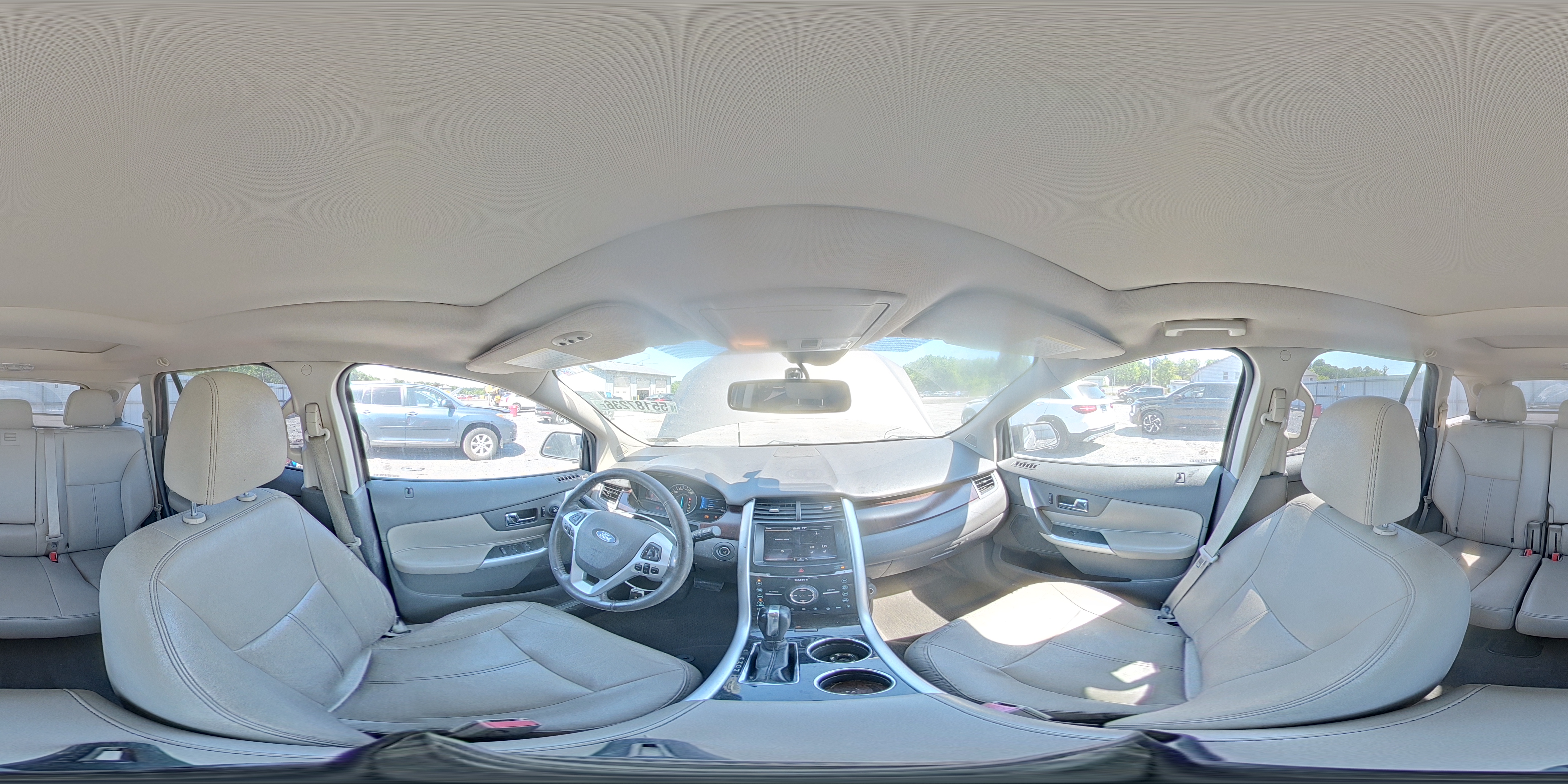 2012 Ford Edge Limited Tan vin: 2FMDK4KC4CBA79780