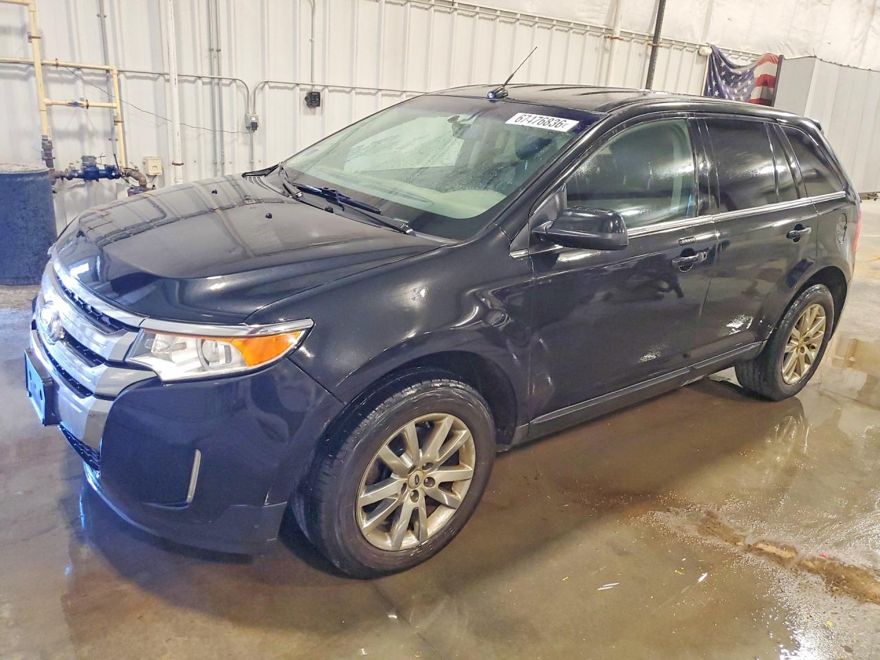 2013 Ford Edge Limited Black vin: 2FMDK4KC4DBB45892