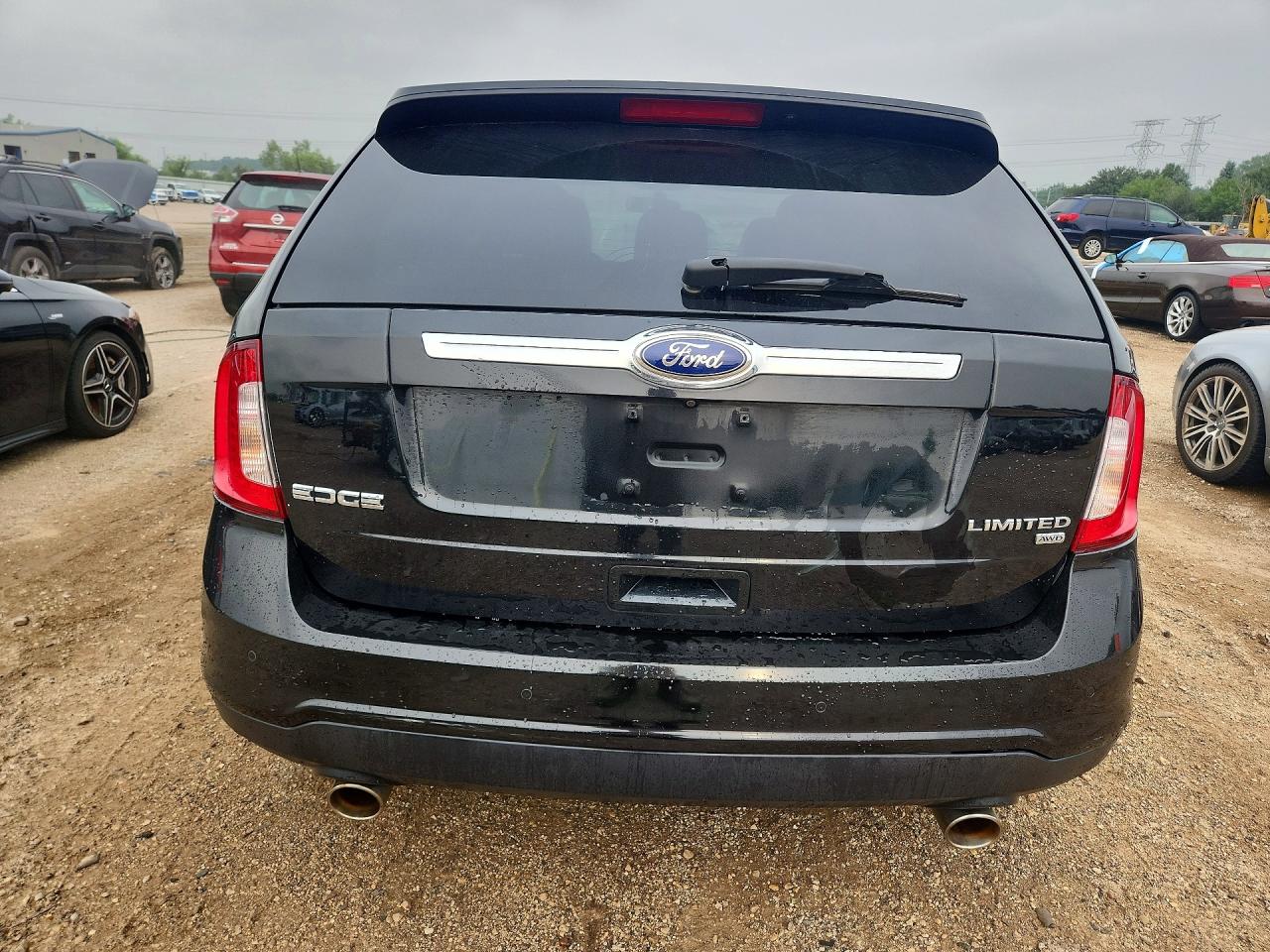 2013 Ford Edge Limited Black vin: 2FMDK4KC4DBB63521