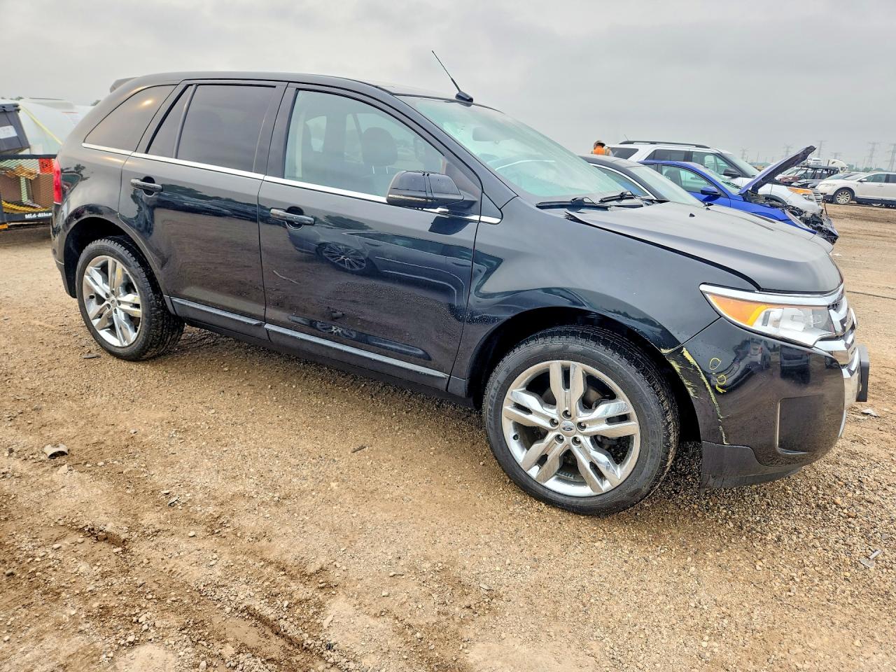 2013 Ford Edge Limited Black vin: 2FMDK4KC4DBB63521