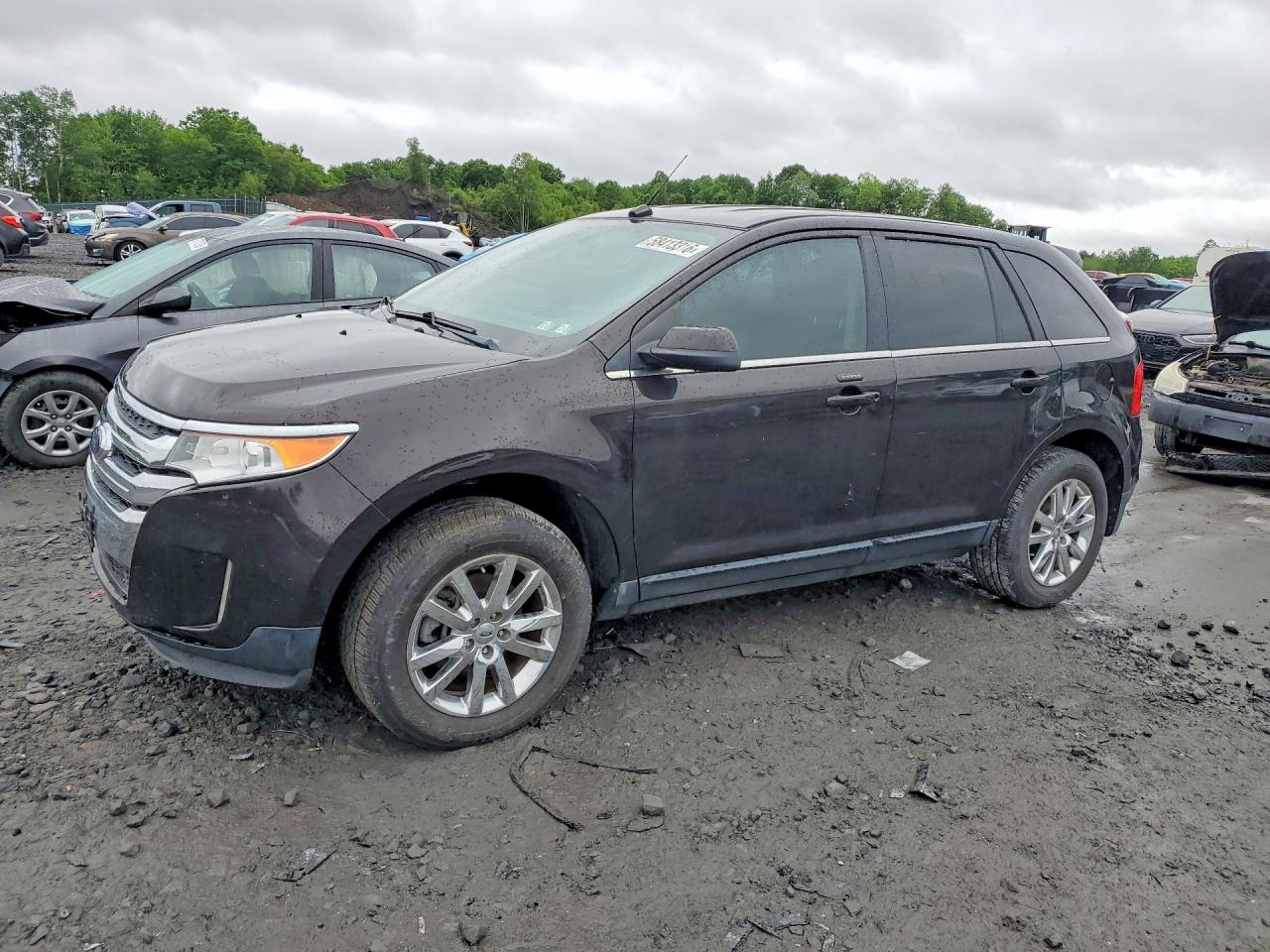 2013 Ford Edge Limited Brown vin: 2FMDK4KC4DBB83249