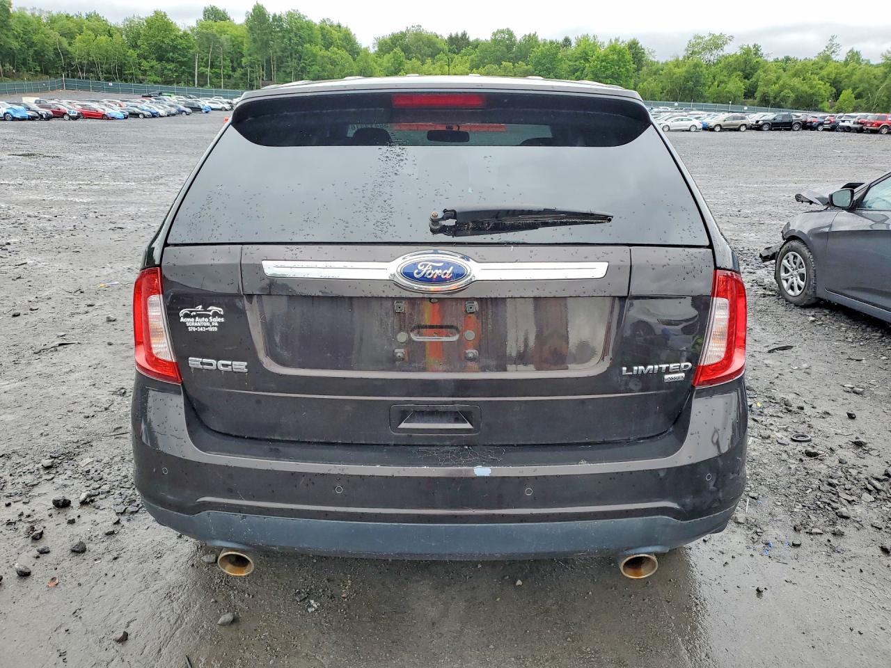 2013 Ford Edge Limited Brown vin: 2FMDK4KC4DBB83249
