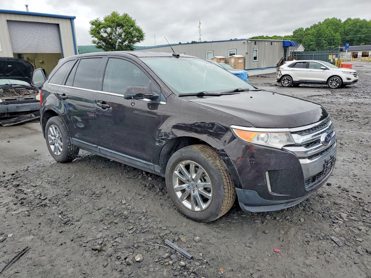 2013 Ford Edge Limited Brown vin: 2FMDK4KC4DBB83249