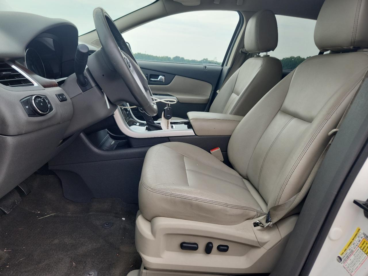2013 Ford Edge Limited White vin: 2FMDK4KC4DBC50593
