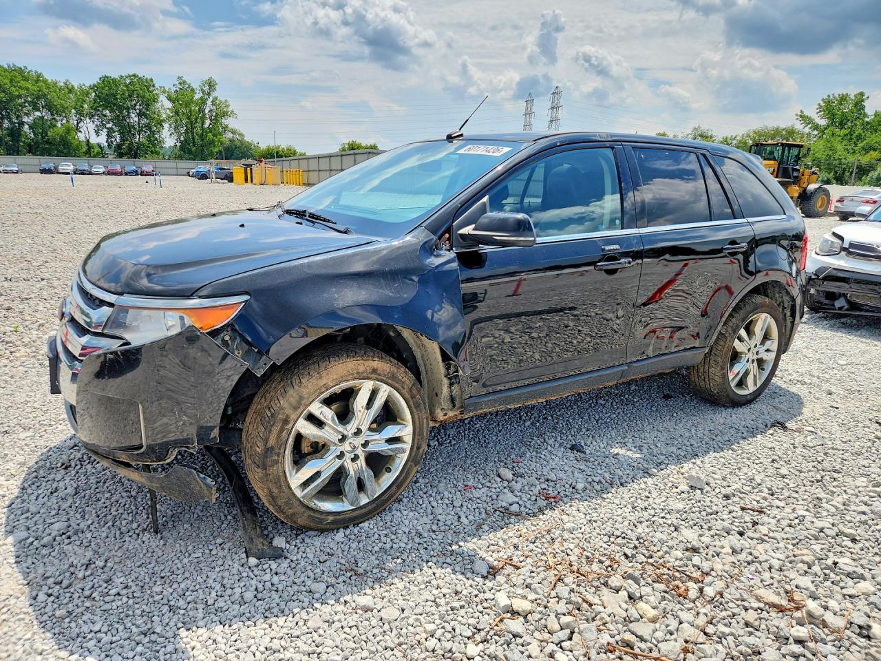 2013 Ford Edge Limited Charcoal vin: 2FMDK4KC4DBC91841
