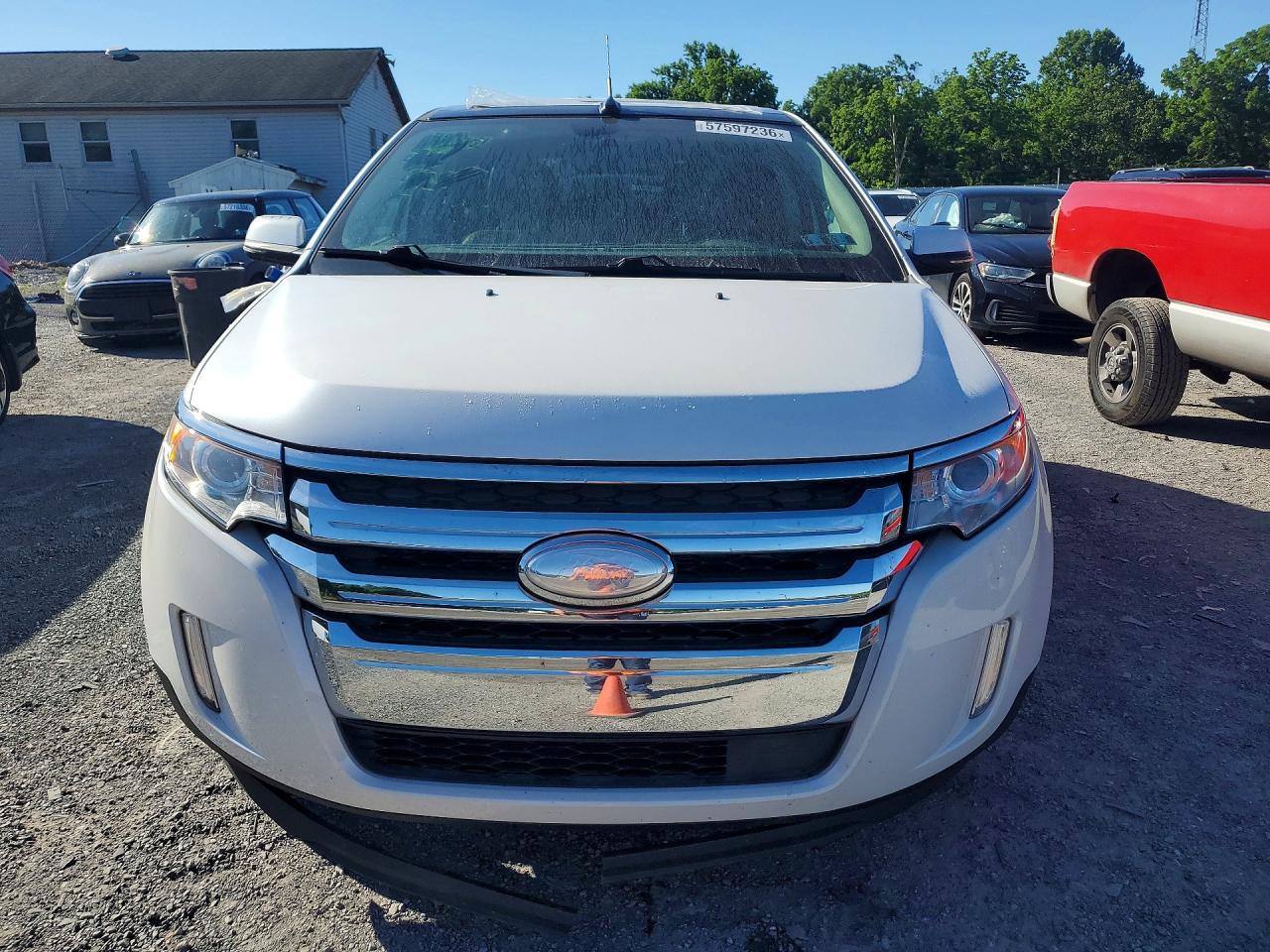2013 Ford Edge Limited Белый vin: 2FMDK4KC4DBE30351