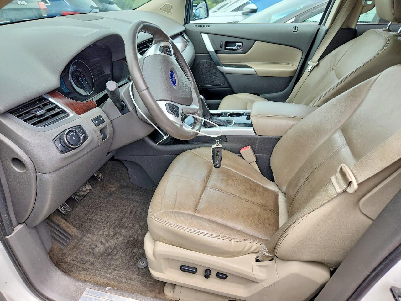2013 Ford Edge Limited Белый vin: 2FMDK4KC4DBE30351