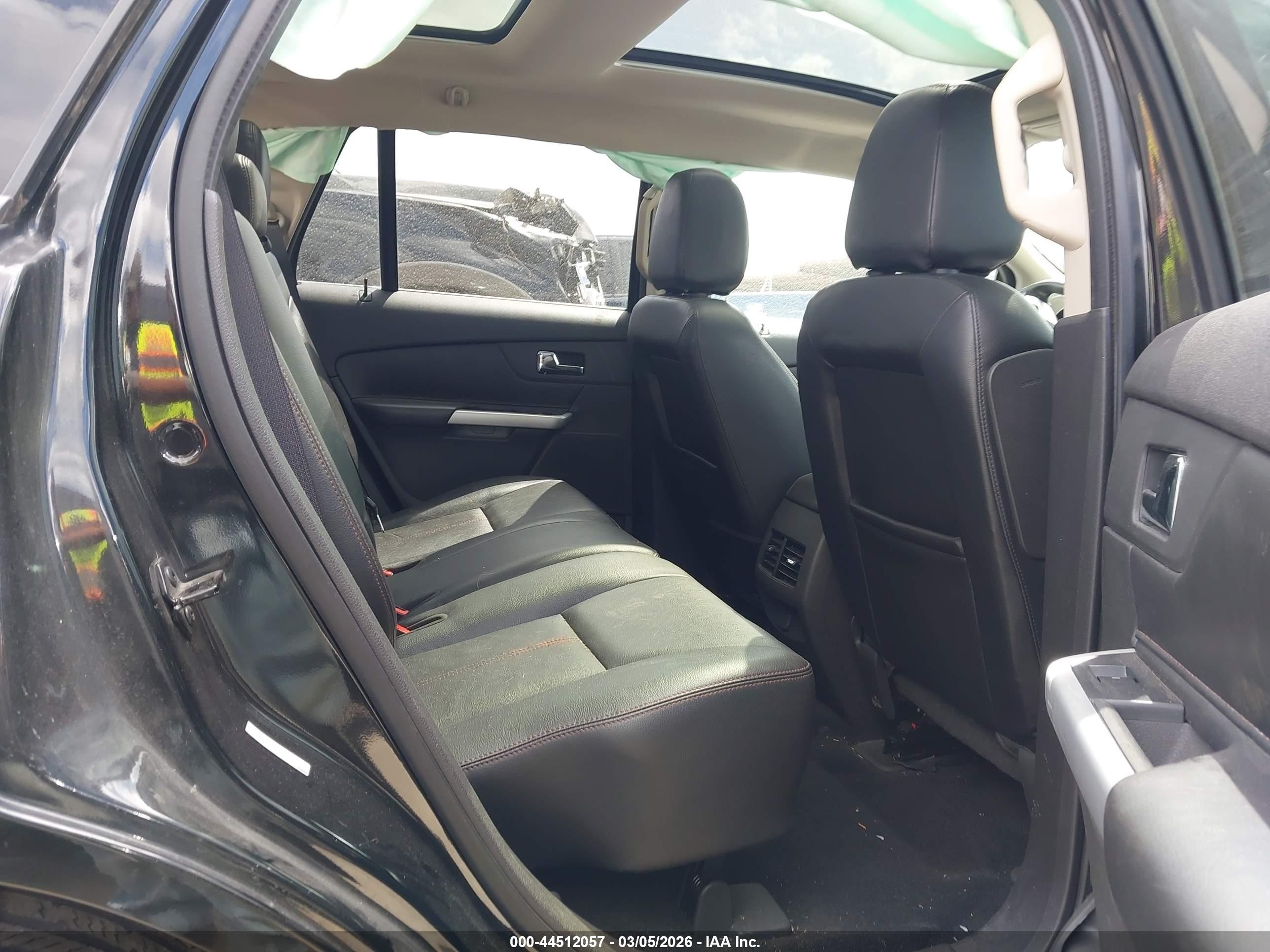 2014 Ford Edge Limited Black vin: 2FMDK4KC4EBA04080