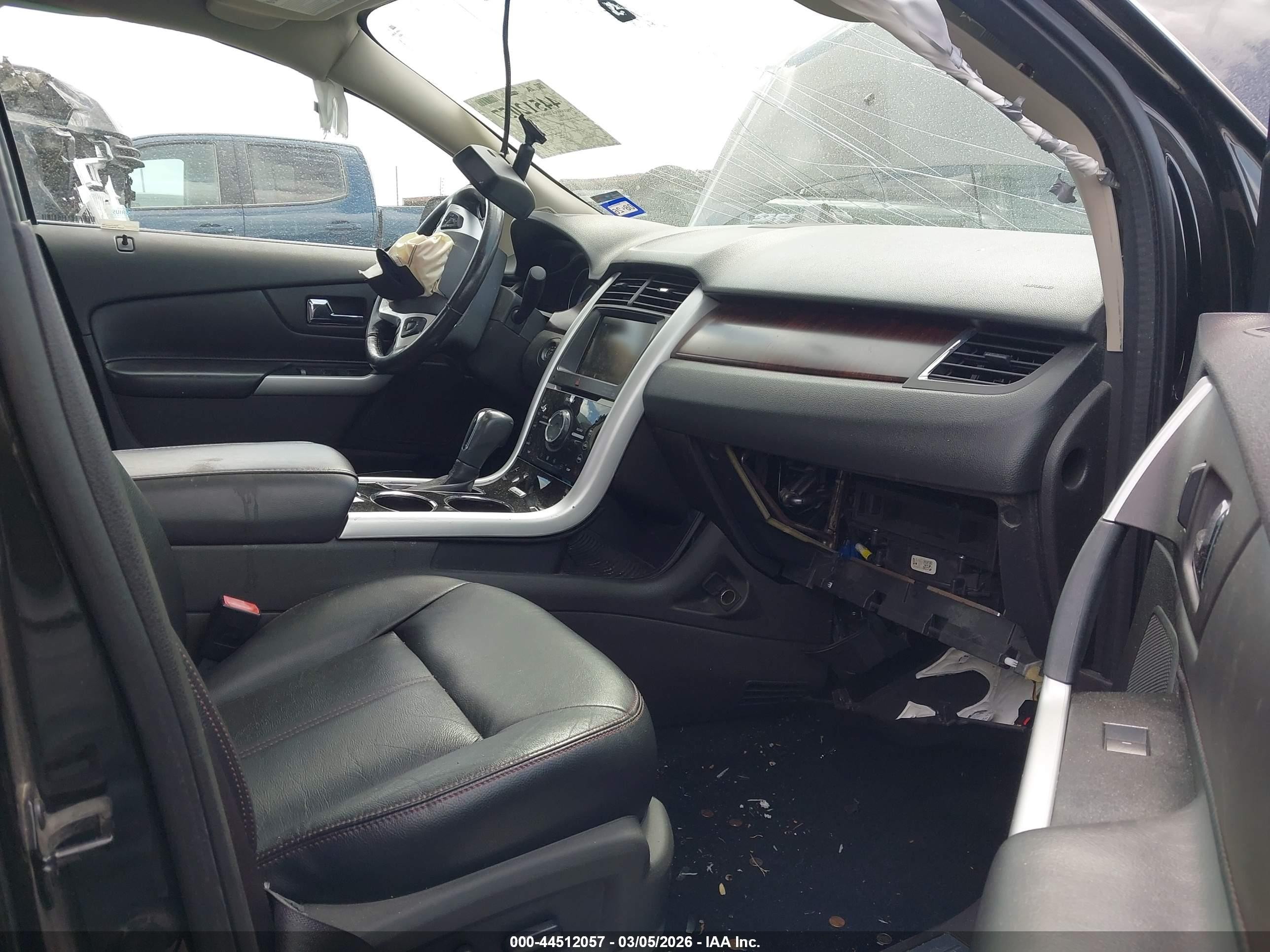 2014 Ford Edge Limited Black vin: 2FMDK4KC4EBA04080