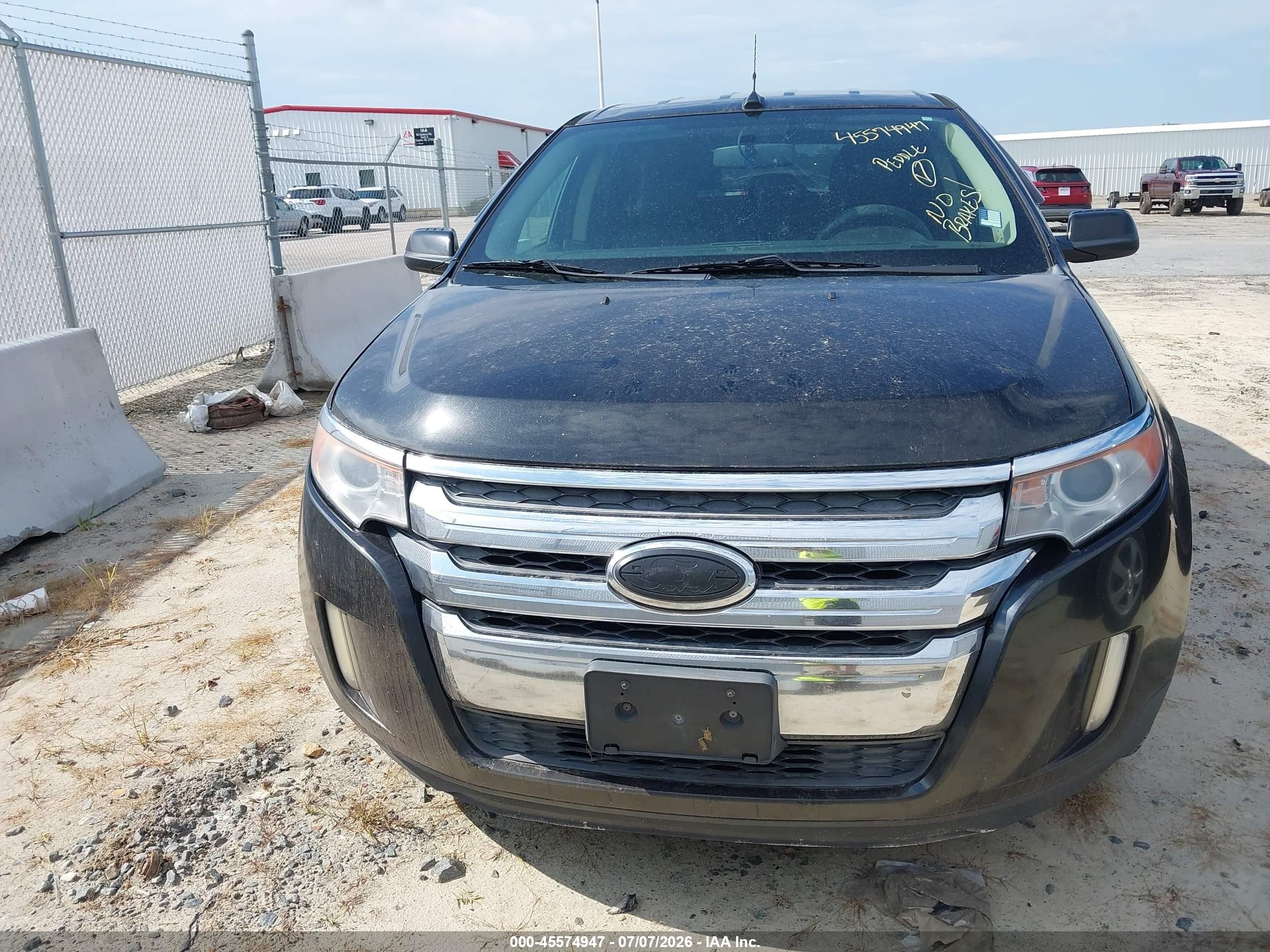 2014 Ford Edge Limited Black vin: 2FMDK4KC4EBA19873